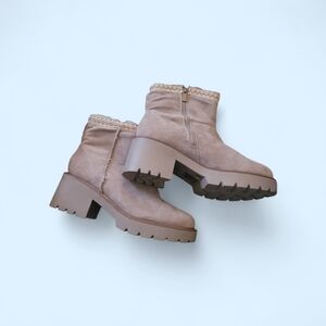 Madden Girl Tan Ankle Booties